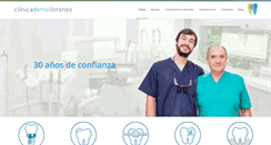 Desktop Screenshot of clinicalorenzo.com